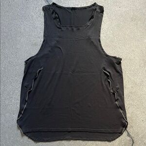 Lululemon Athletica Black Singlet Style Tank